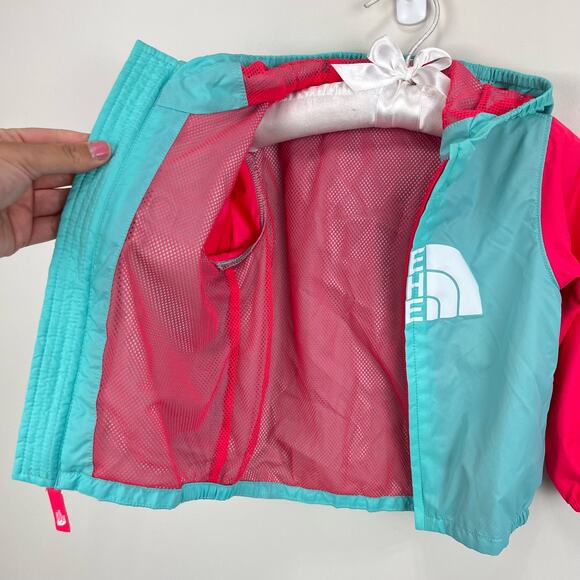 The North Face Color Block Windbreaker Jacker 6-12 Months - Picture 4 of 7